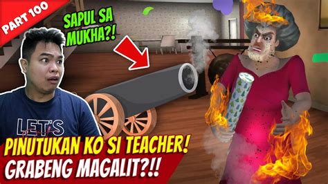 pinutukan|Pinutukan ko si Teacher sa Mukha! .